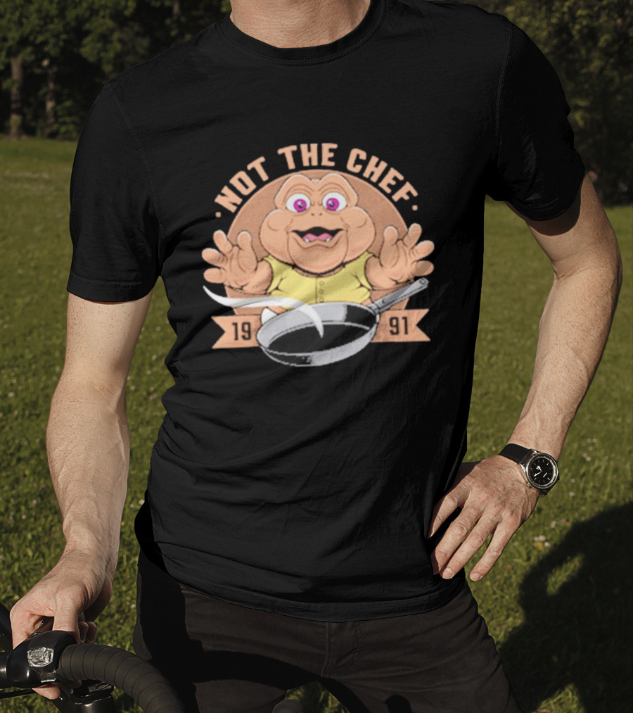 Baby Sinclair Not The Chef 1991 Pan Iconic TV Character Nostalgia T-Shirt