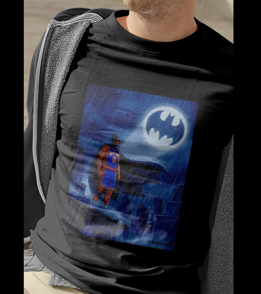 OG Anunoby Batman New York Knicks Gotham City T-Shirt