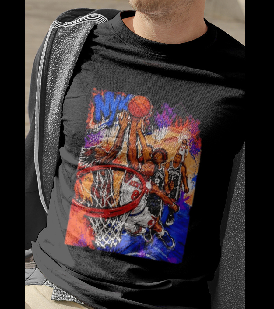 OG Anunoby New York Knicks NYK Basketball Art NBA T-Shirt
