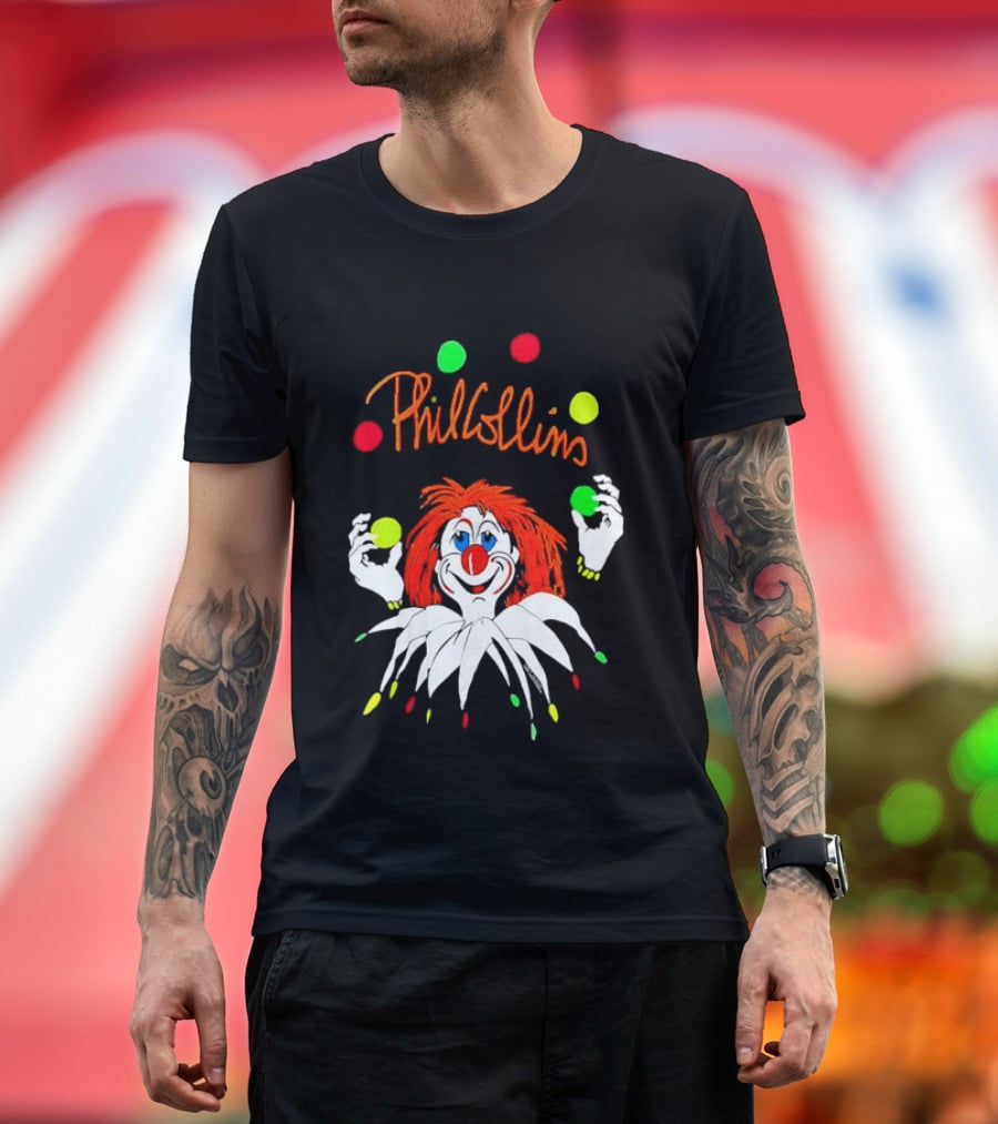 Phil Collins But Seriously Juggling Clown T-Shirt