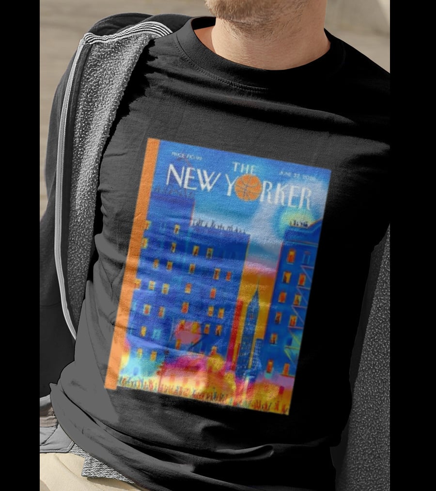 Pierre Emmanuel Lyet The New Yorker June 12 2023 Basketball Art Cover T-Shirt