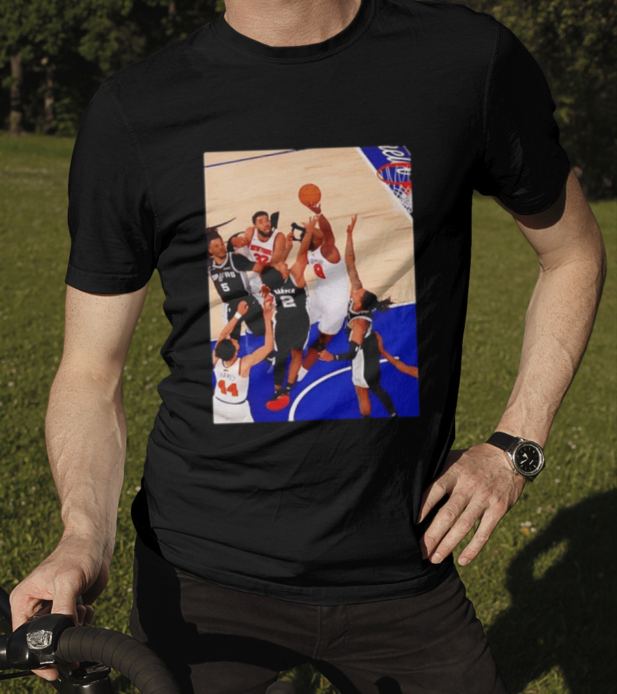 The Putback With OG Knicks Dunking Against Spurs T-Shirt