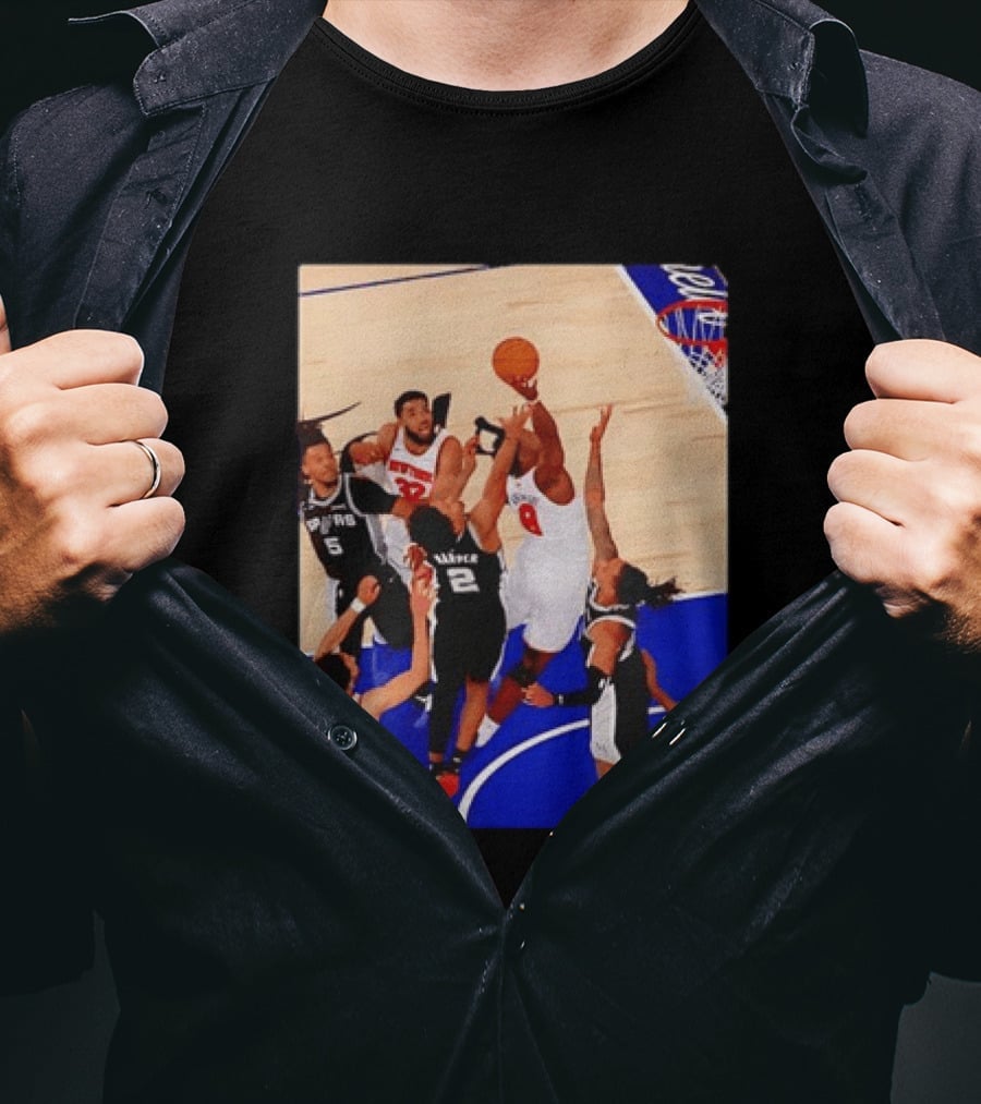The Putback With OG Knicks Dunking Against Spurs T-Shirt