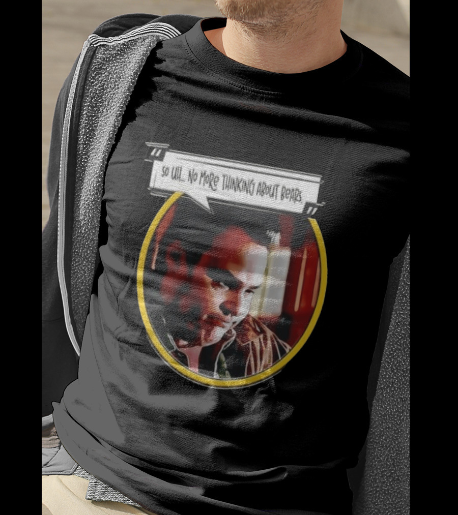 Tony Soprano The Sopranos No More Thinking About Bears HBO Television T-Shirt