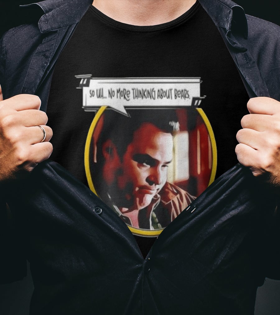 Tony Soprano The Sopranos No More Thinking About Bears HBO Television T-Shirt