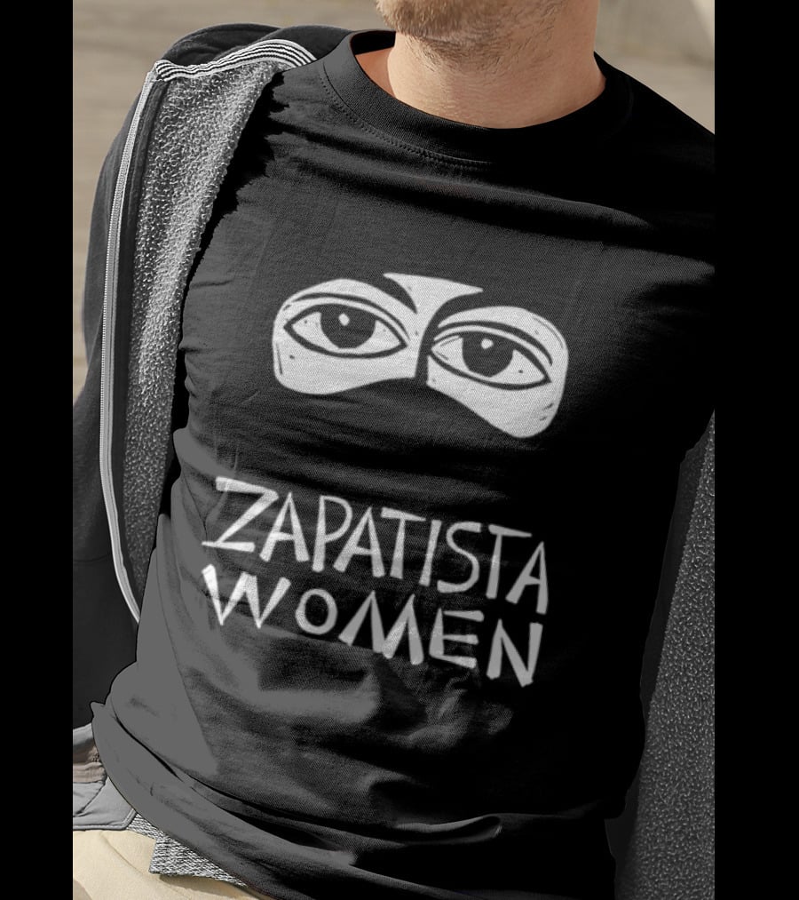 Zapatista Women Eyes Balaclava EZLN Political Movement Activist T-Shirt