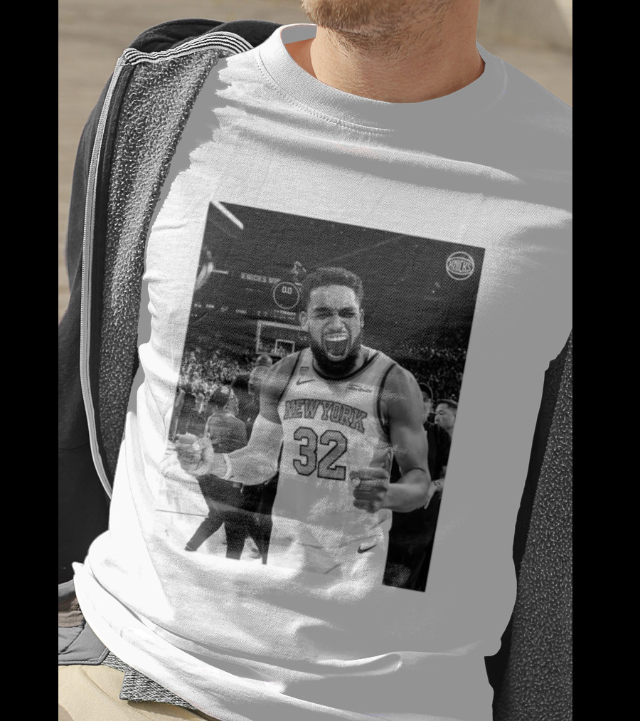 Knicks Nation Loud And Proud New York Basketball Karl Anthony Towns Celebration T-Shirt