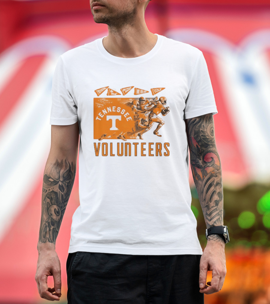 Tennessee Volunteers NCAA Football Go Vols Big Orange Country Vol For Life T-Shirt