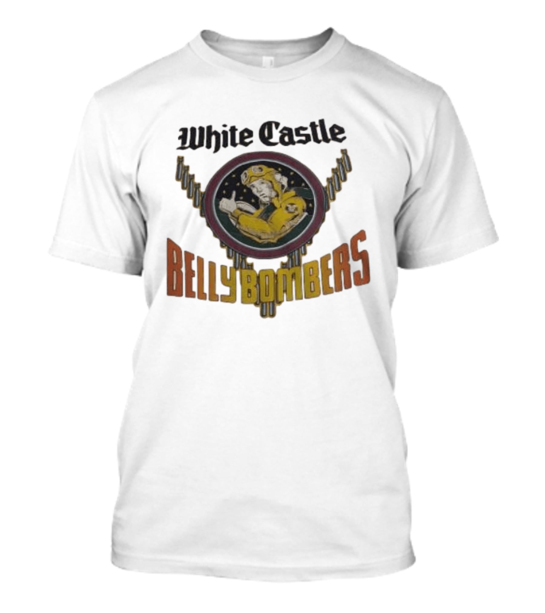 White Castle Belly Bombers Pilot T-Shirt