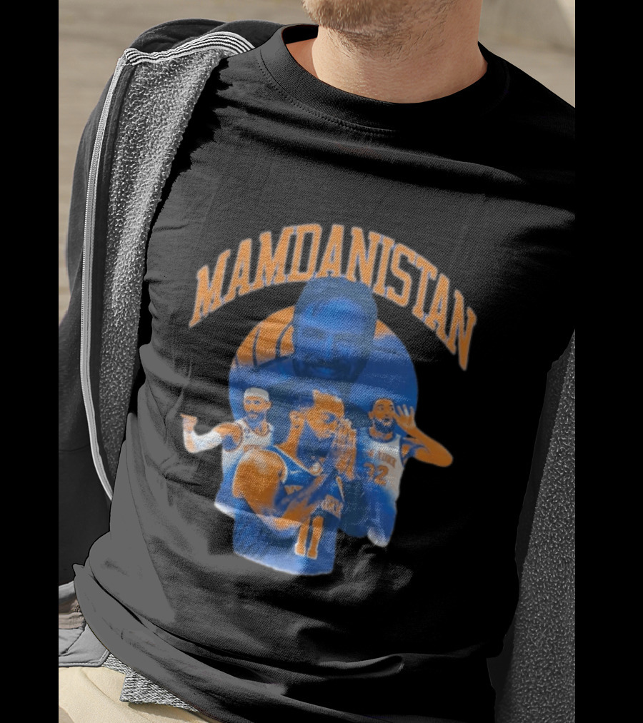 MAMDANISTAN Jalen Brunson New York Knicks Basketball Fan T-Shirt
