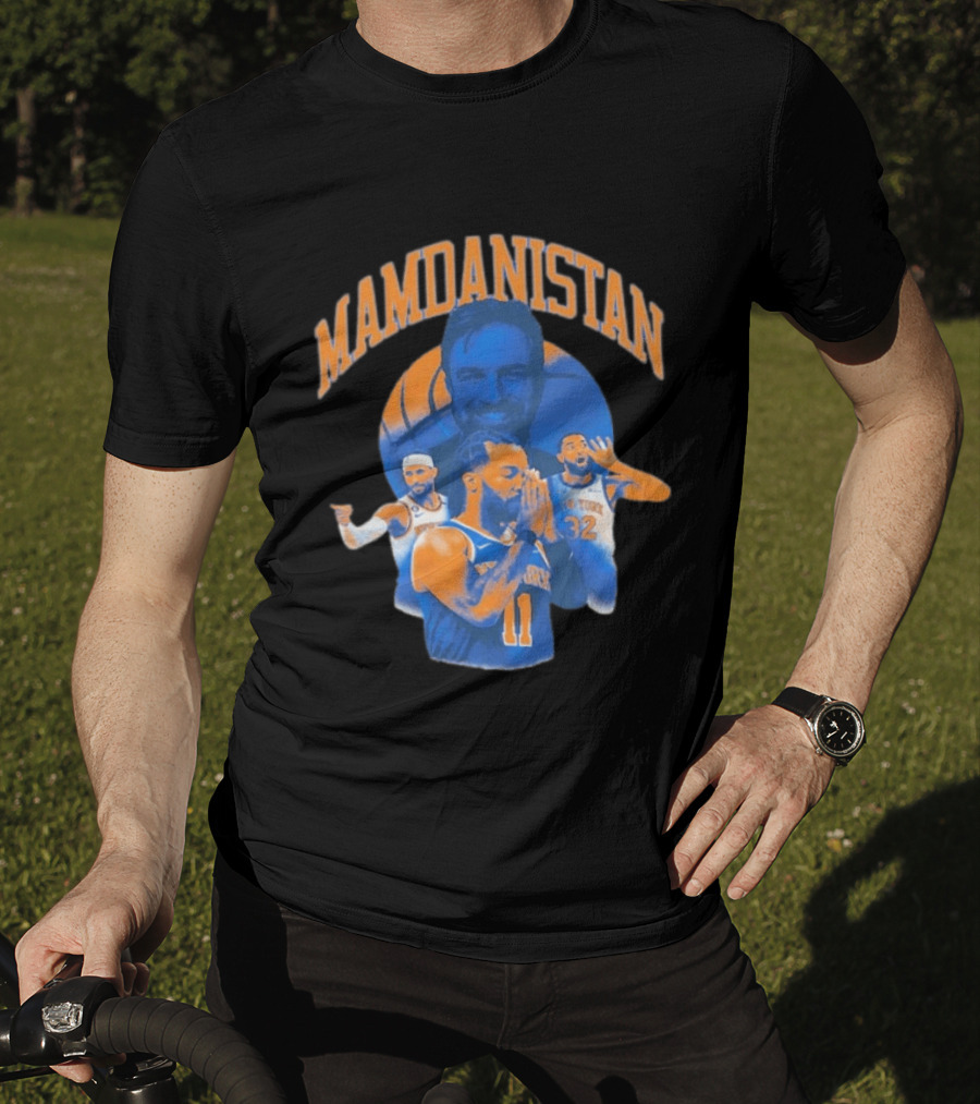 MAMDANISTAN Jalen Brunson New York Knicks Basketball Fan T-Shirt