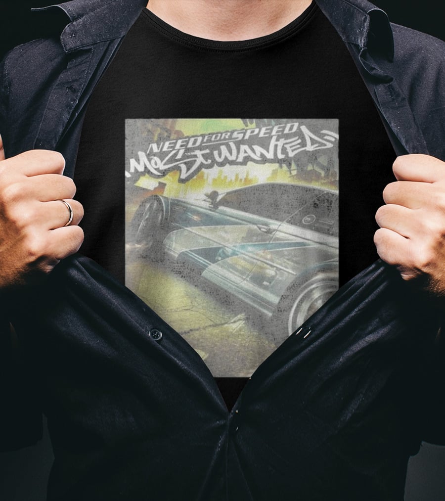 Need For Speed Most Wanted Racing Car Game T-Shirt