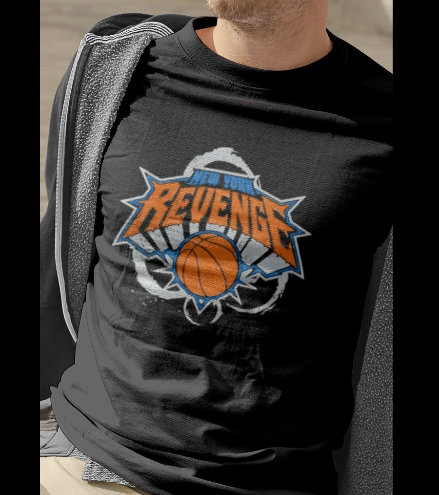 New York Knicks Patrick Ewing Revenge Basketball T-Shirt
