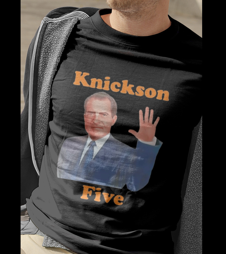 Knickson Five Richard Nixon New York Knicks T-Shirt