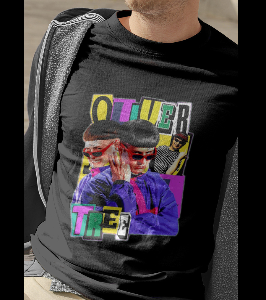 Oliver Tree 1993 2026 Memorial Collage With Retro Sunglasses T-Shirt
