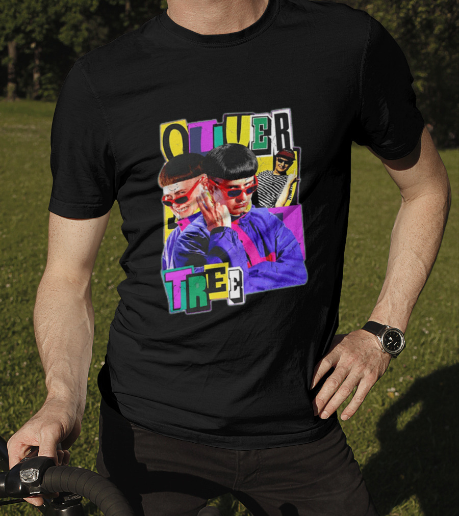 Oliver Tree 1993 2026 Memorial Collage With Retro Sunglasses T-Shirt
