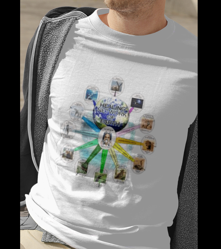 Healing Network Of Earth Spiritual Connections T-Shirt