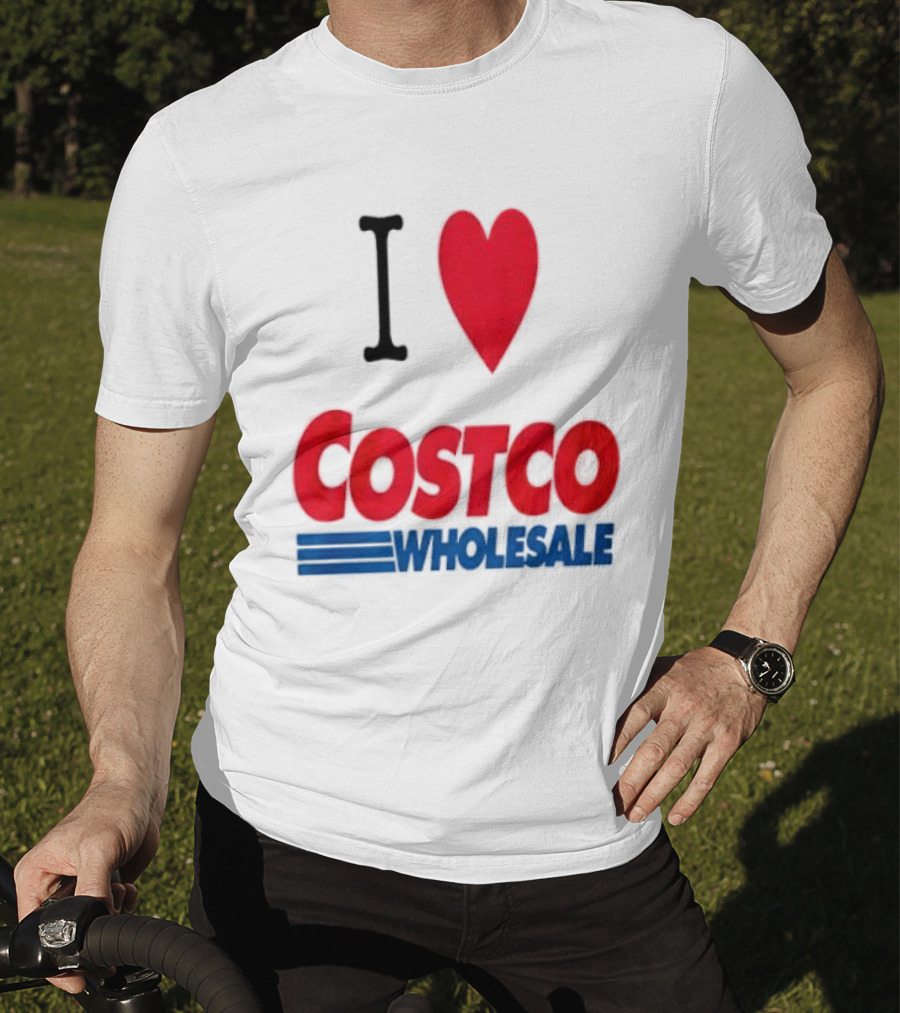 I Love Costco Wholesale Red Heart T-Shirt
