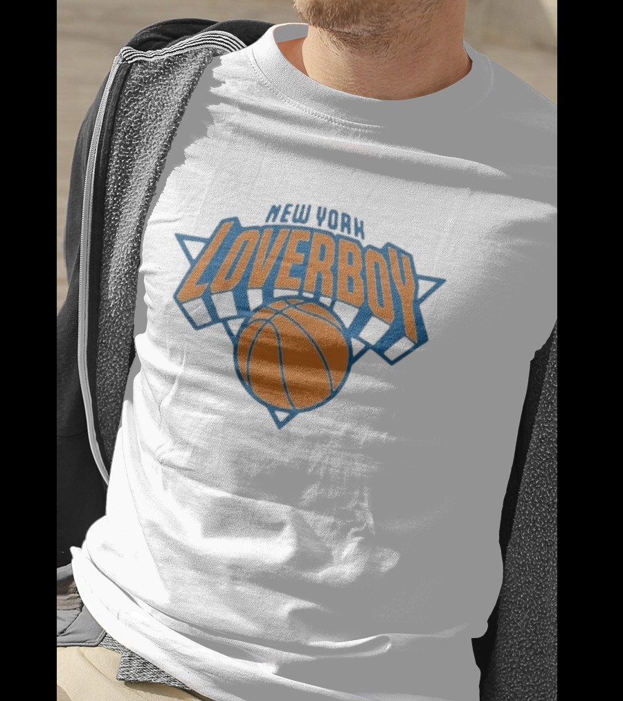 New York Loverboy Basketball Knicks Team Fan T-Shirt