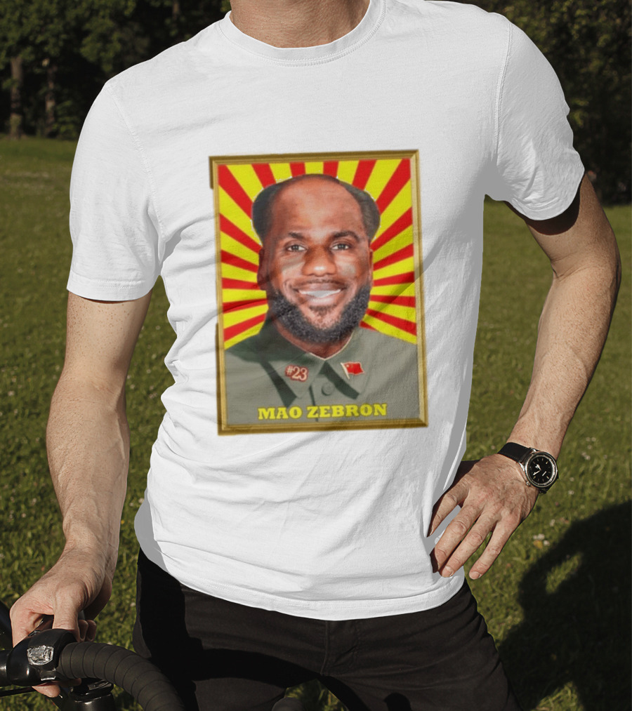 Mao Zebron #23 Lebron James Meme T-Shirt