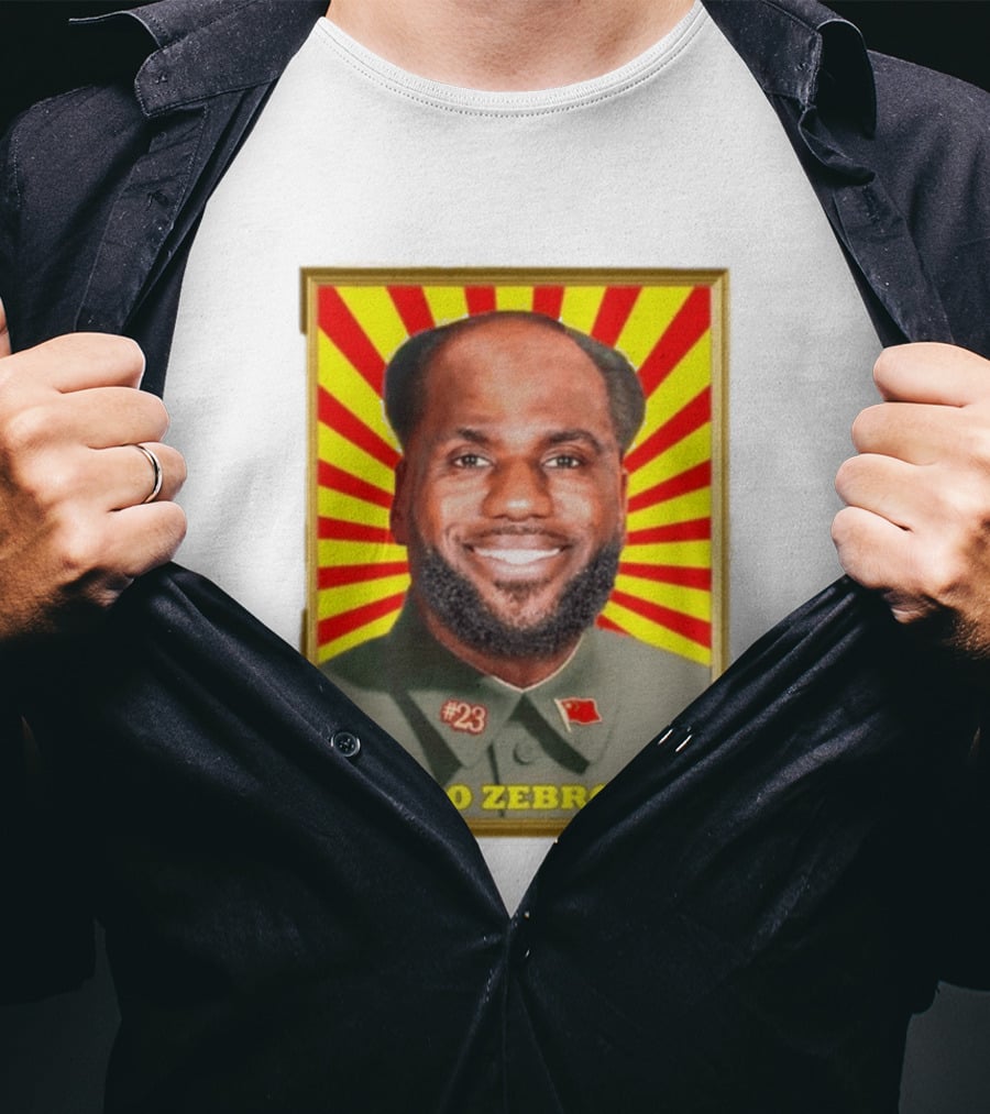 Mao Zebron #23 Lebron James Meme T-Shirt