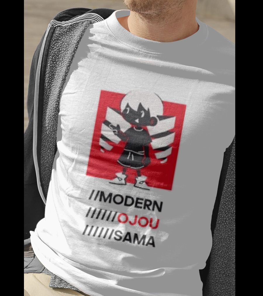 Modern Ojou Sama Character With Bold Hairstyle And Attitude T-Shirt