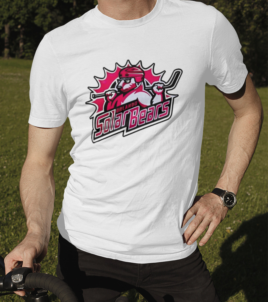 Orlando Solar Bears Pink Whitney Special Edition Hockey T-Shirt