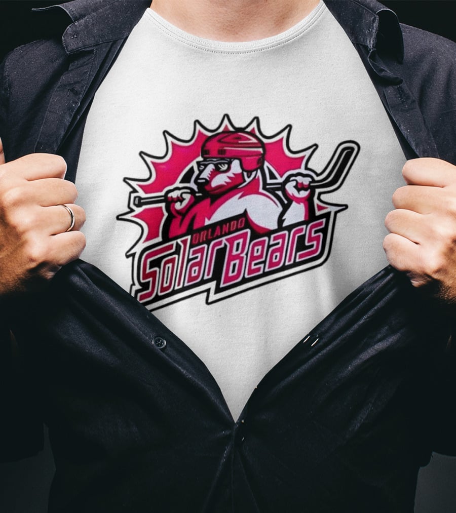 Orlando Solar Bears Pink Whitney Special Edition Hockey T-Shirt
