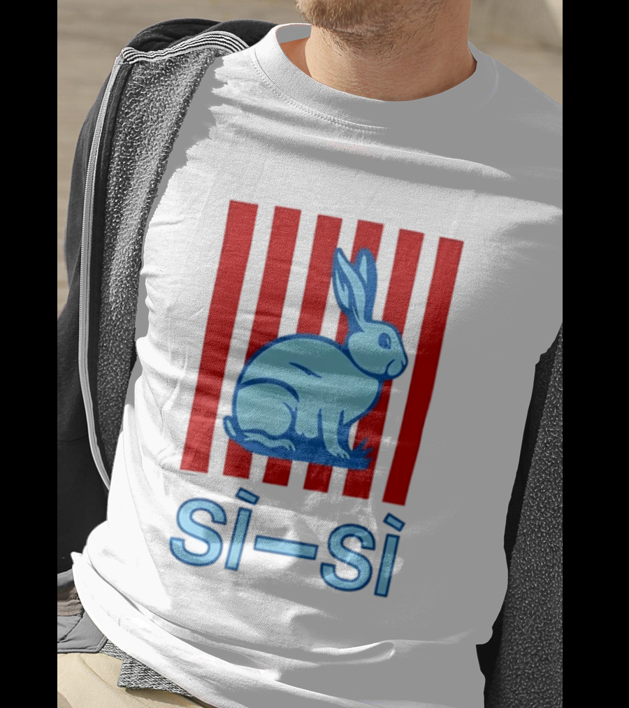 Rm Bottega Veneta Sisi Rabbit Stripes Si Si T-Shirt