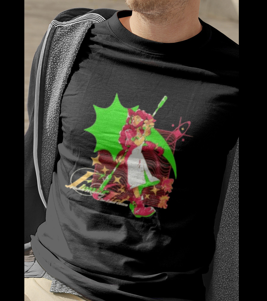 Aerith Gainsborough Final Fantasy VII Flower Girl Planet Protector Last Cetra Fantasy Art Nouveau T-Shirt