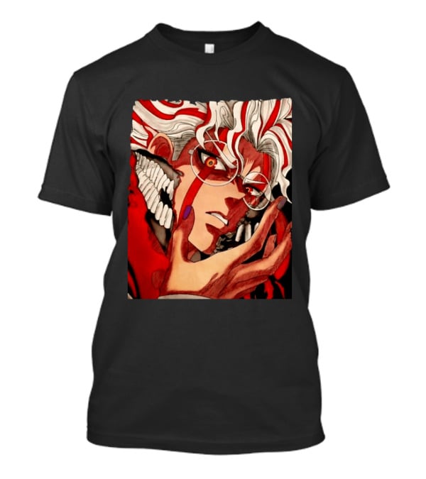 Akaza Kimetsu No Yaiba Upper Rank Three Anime T-Shirt