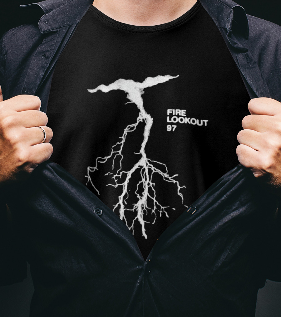 Fire Lookout 97 Lightning Bolt T-Shirt