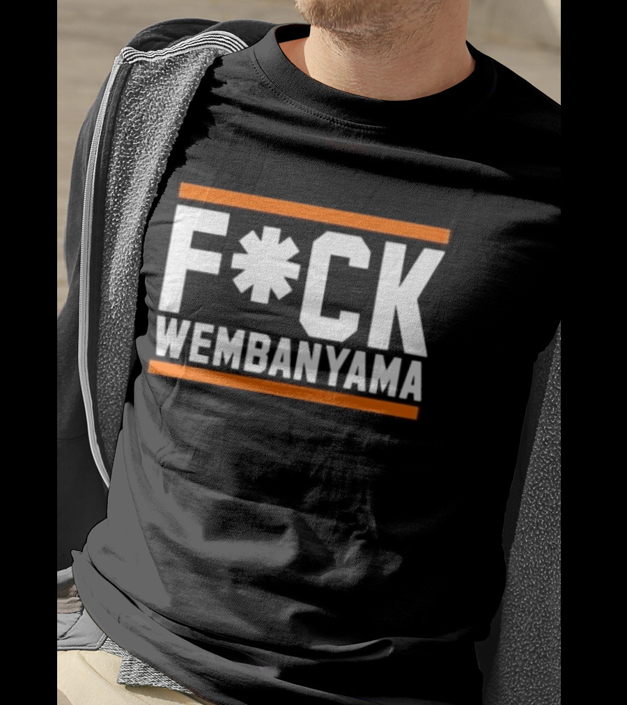 Wembanyama New York Knicks F*ck T-Shirt