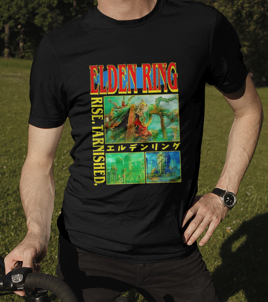 Elden Ring Godrick The Grafted Rise Tarnished Japanese T-Shirt