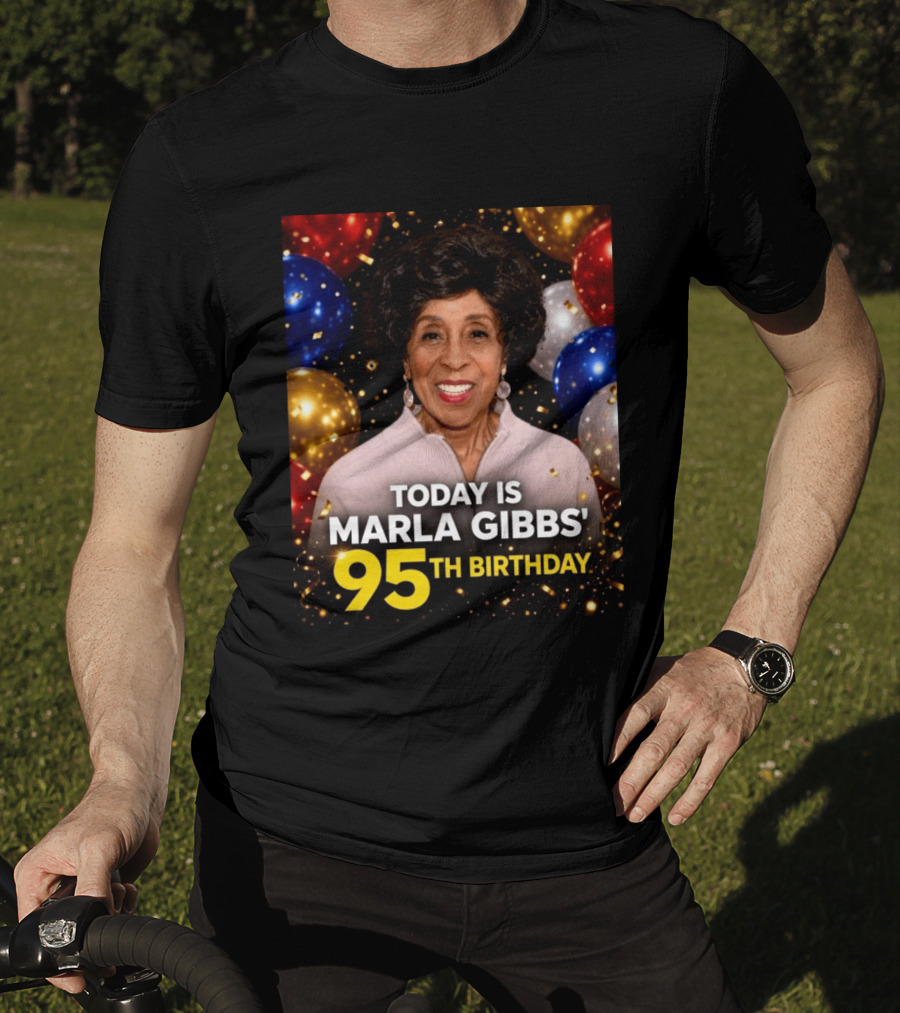 Marla Gibbs 95th Birthday Celebration Today T-Shirt
