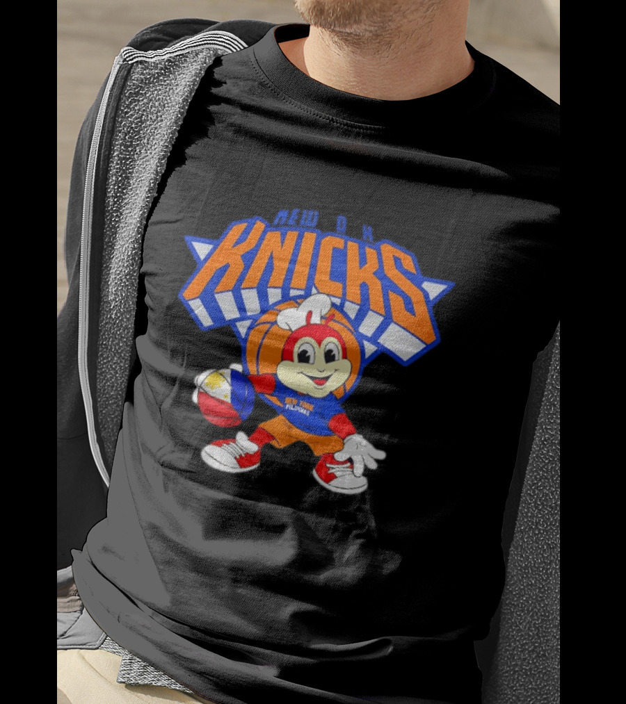 Jollibee New York Pilipinas Knicks Basketball T-Shirt