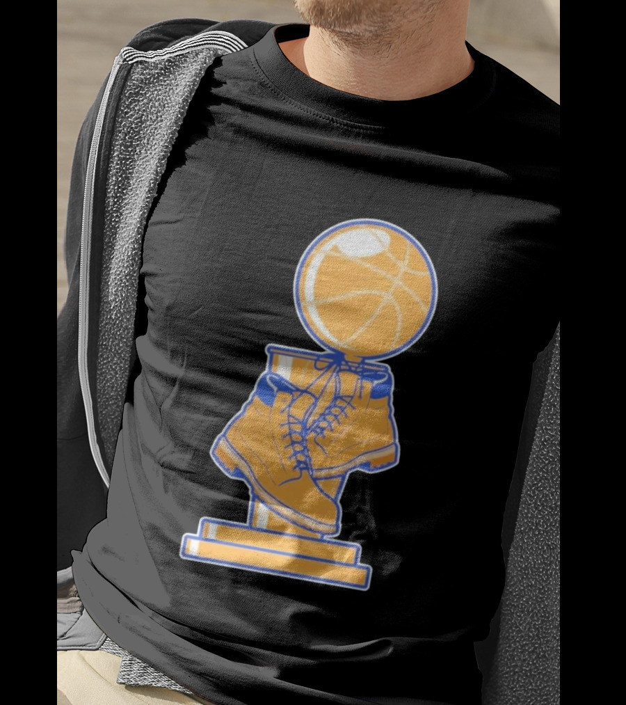 NY Basketball Trophy Timberland Boots T-Shirt