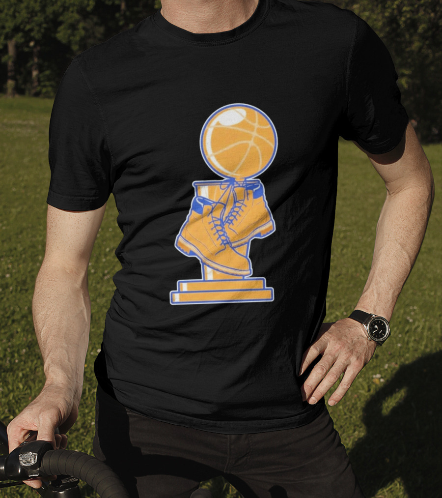 NY Basketball Trophy Timberland Boots T-Shirt