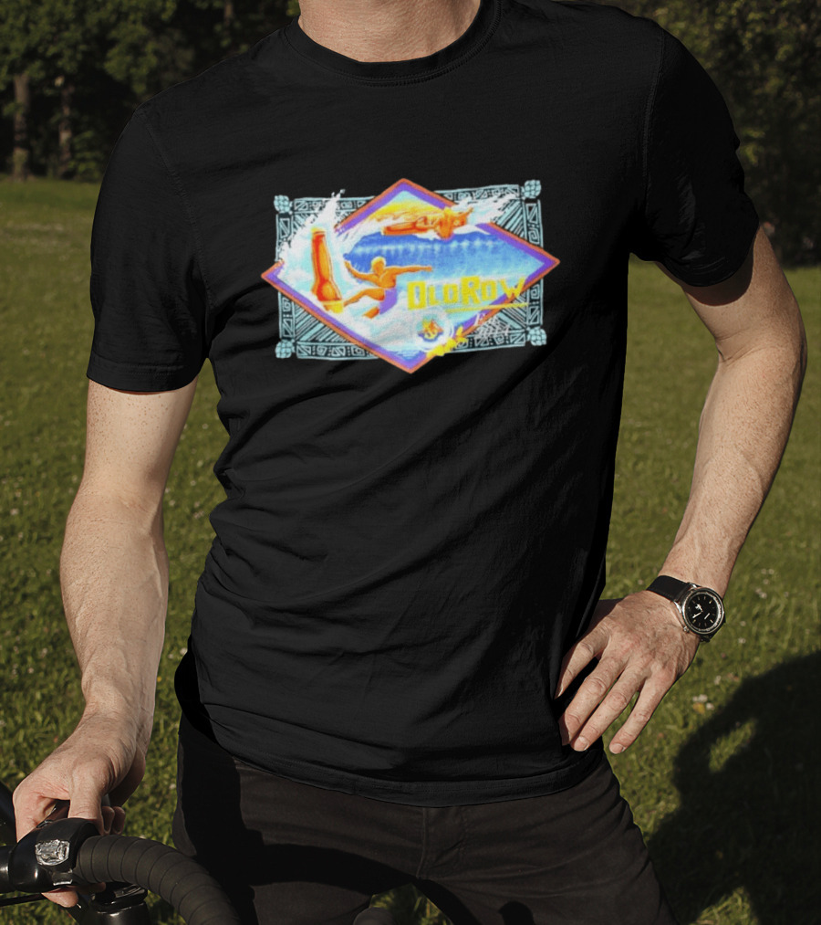 Old Row Surfing Beer Bottle Wave Coastal Beach Life Ocean 2014 T-Shirt