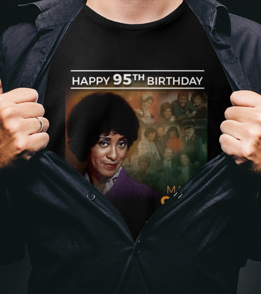 FETV Celebrates Marla Gibbs 95th Birthday Iconic Role On The Jeffersons T-Shirt