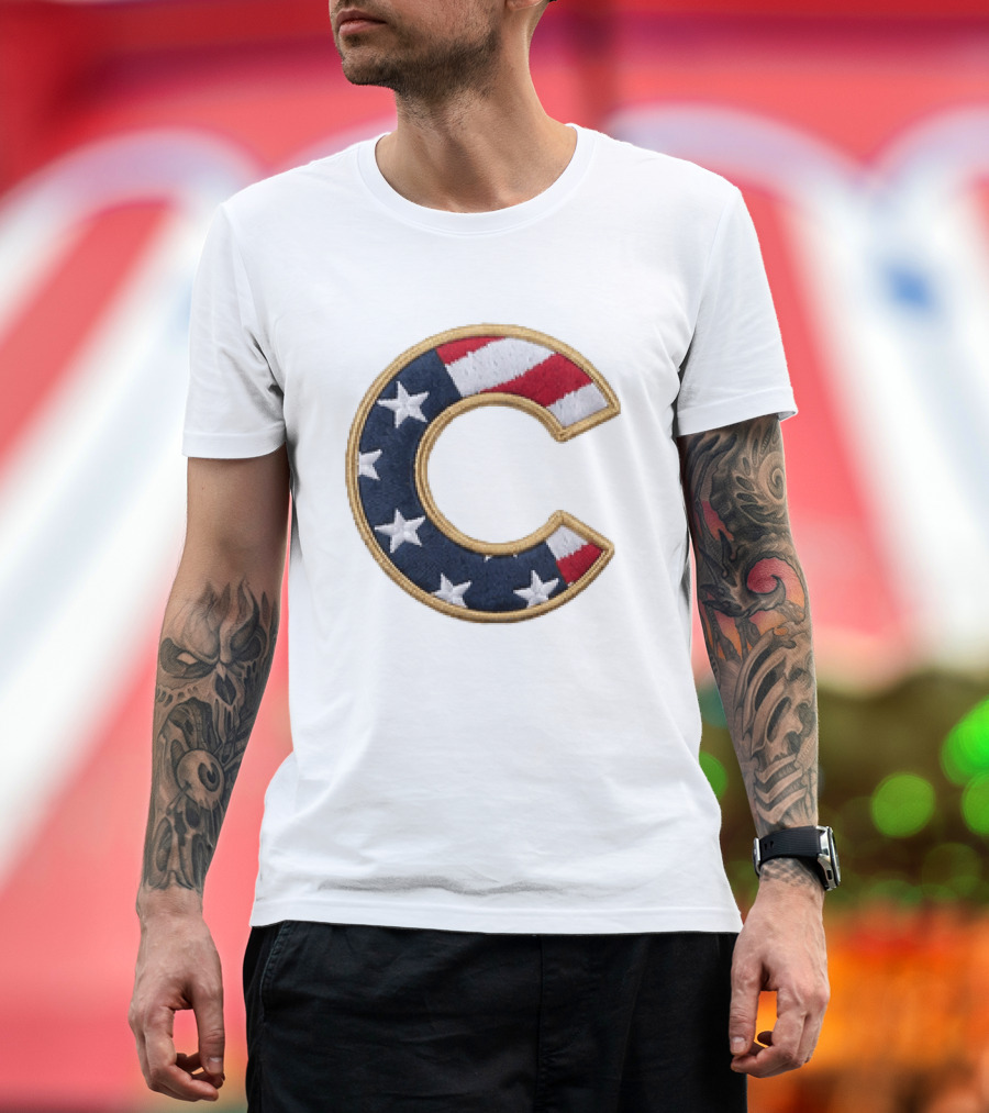 2026 Cubs Patriotic Independence Day Hats Stars And Stripes T-Shirt