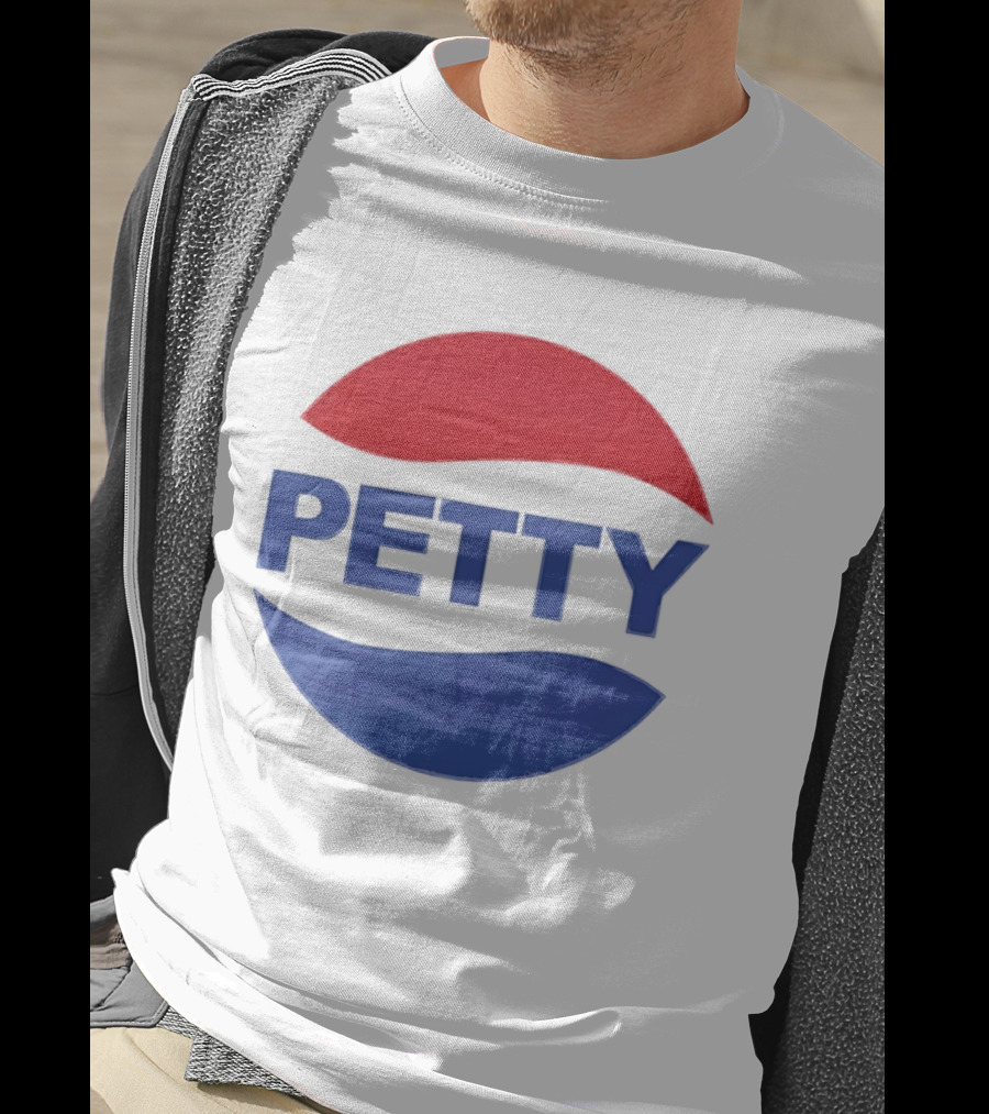 PETTY Pepsi Parody Red Blue T-Shirt