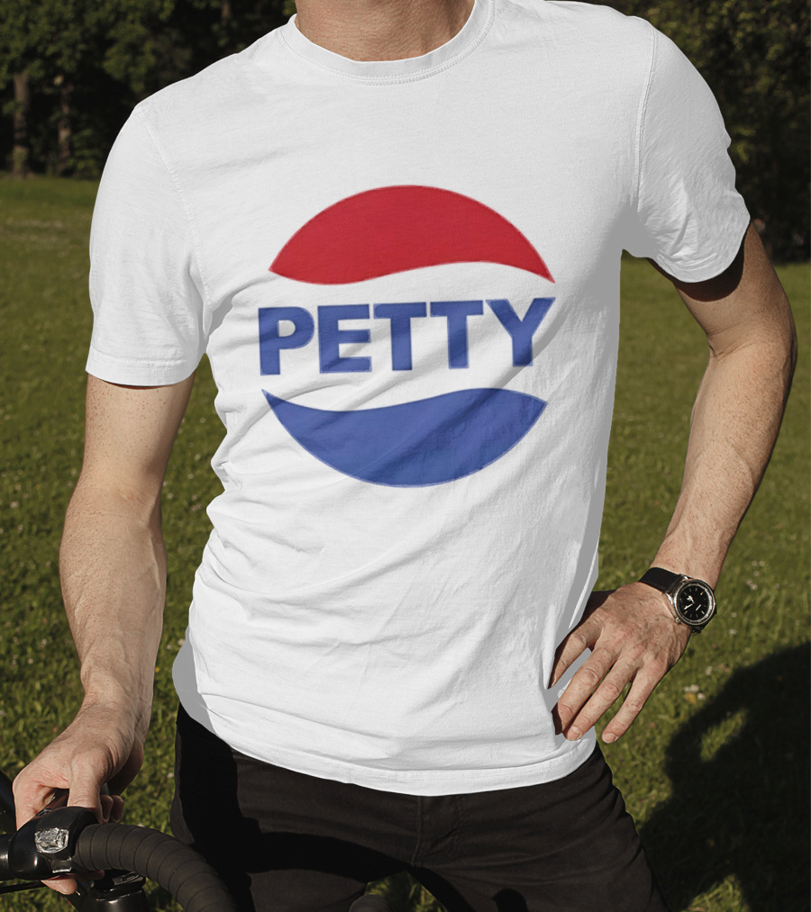 PETTY Pepsi Parody Red Blue T-Shirt