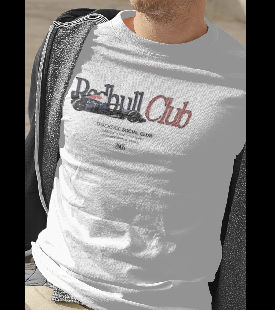 Verstappen Red Bull Club Trackside Social 2005 Racing Redbull T-Shirt