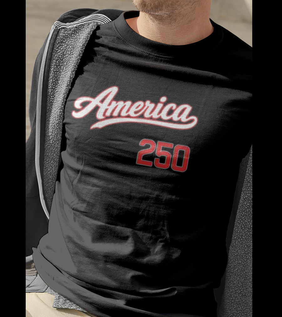 America 250 4th July Celebration Script T-Shirt