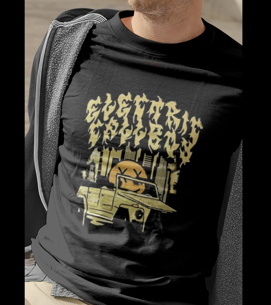 Electric Callboy Let The Good Times Roll Just Cruisin Urban Cityscape Vibes T-Shirt