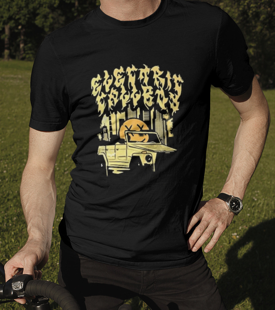 Electric Callboy Let The Good Times Roll Just Cruisin Urban Cityscape Vibes T-Shirt
