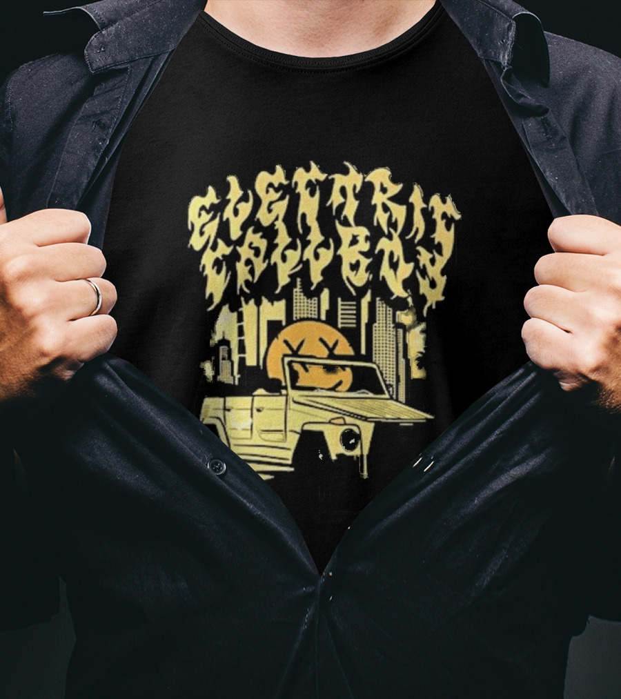 Electric Callboy Let The Good Times Roll Just Cruisin Urban Cityscape Vibes T-Shirt