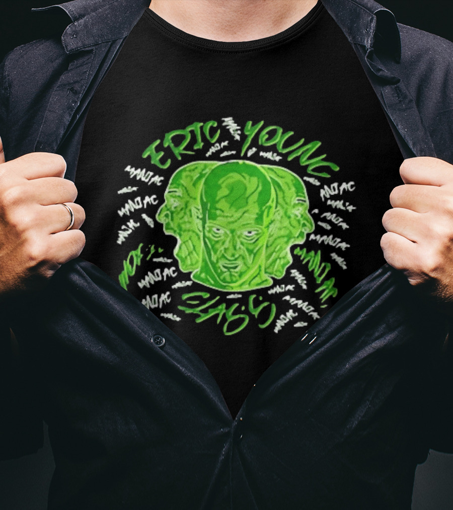 Eric Young Maniac Multiface World Class Green T-Shirt