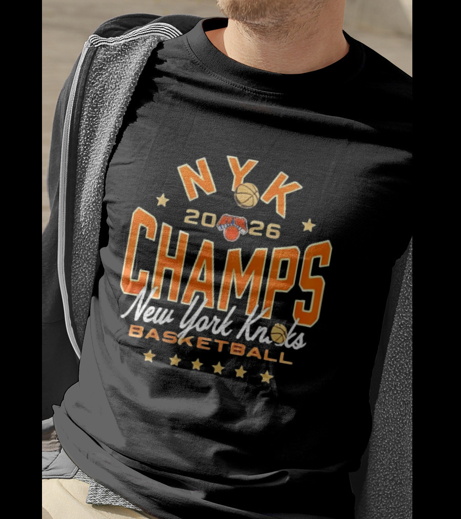 NYK 2026 Champs New York Knocks Basketball T-Shirt